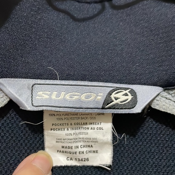 Sugoi green and black jacket (sz lg) - Picture 2 of 12